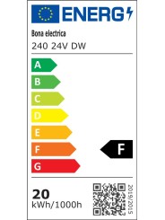 kopija iš LED juostelė 24V 20W DW IP20 2835-1200 - 10M