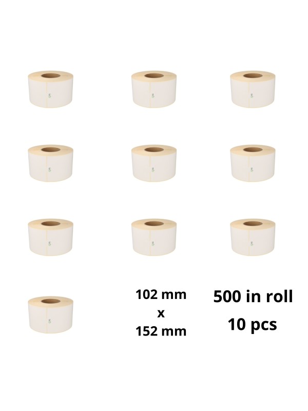 Zebra 800264-605 102mm x 152mm Thermal Paper Labels 25 mm Core Dore Manufacturer, 10 psc Zebra 800264-605 102mm x 152mm Thermal Paper Labels 25 mm Core Dore Manufacturer, 10 psc