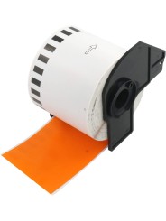 Brother DK-22205 DK22205 Orange 62mm x 30m термо рулоны этикеток Dore производитель