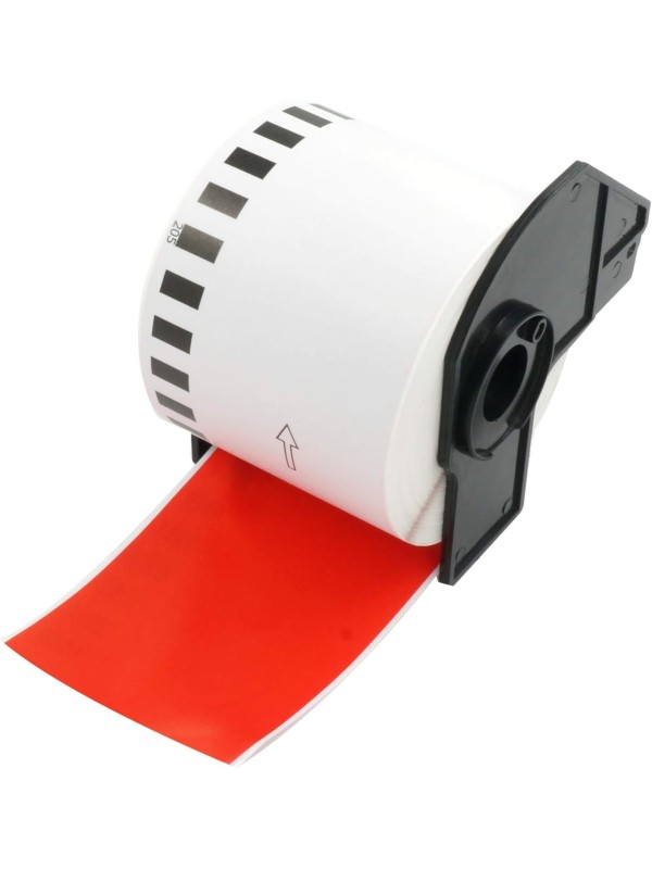 Brother DK-22205 DK22205 Red 62mm x 30480mm termopaberist etiketid, tootja Dore Brother DK-22205 DK22205 Red 62mm x 30480mm termopaberist etiketid, tootja Dore
