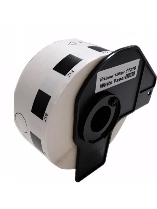 Brother DK-11219 DK11219 12mm Thermal Paper Labels Dore manufacturer