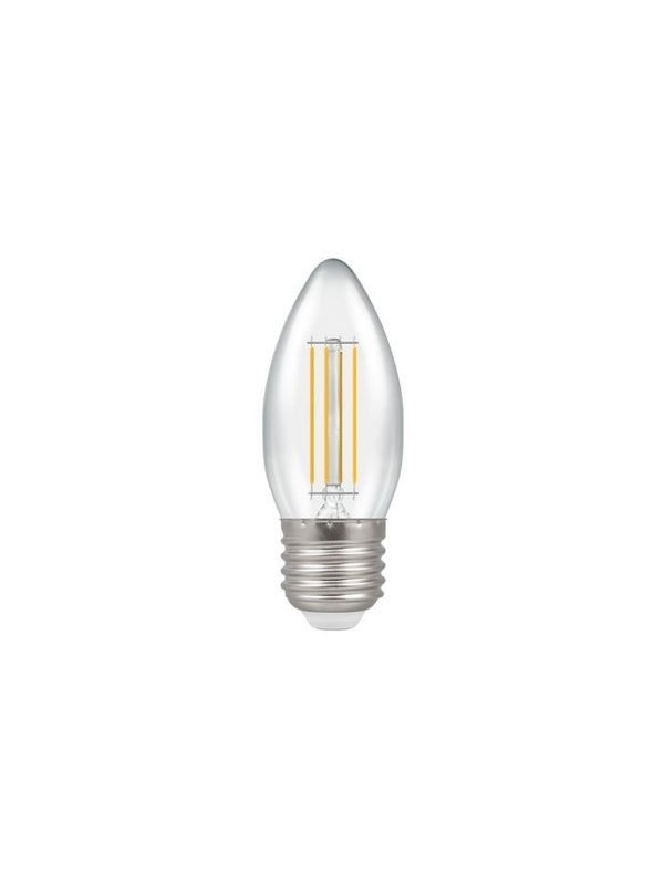 Incandescent bulb E27 C35 4W WW 3000K