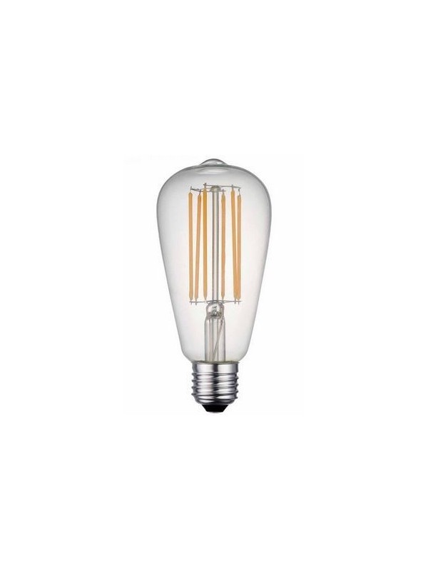 Incandescent bulb E27 ST64 8W WW 3000K