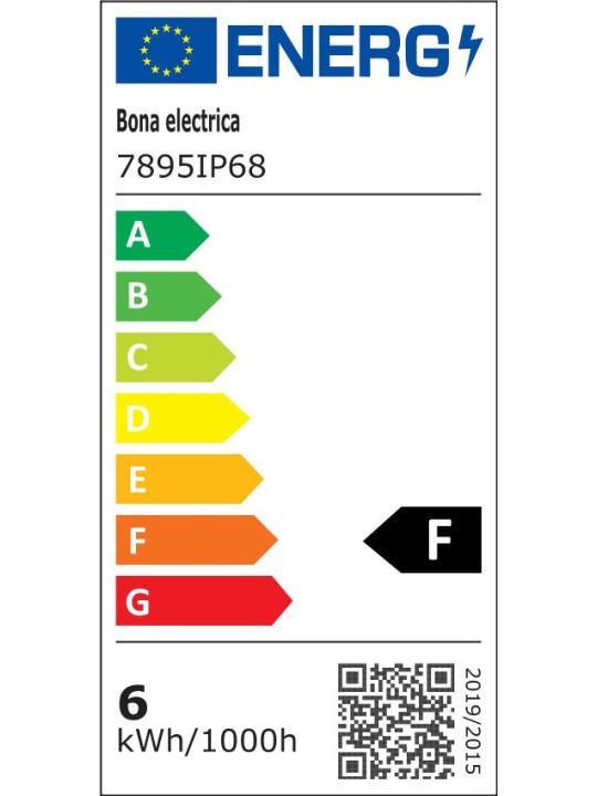 copy of LED strip Samsung chip 6W 3000K IP68