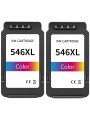 Canon CL-546XL CL546XL C/M/Y mustekasetti Dore analoginen sarja 2 kpl