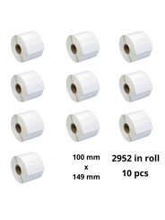 Termosildid 100mm x 149mm, 76 mm, 2952 tk rullis, 10tk