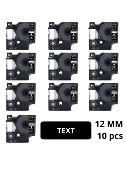 Dymo 45021 S0720610 D1 etikečių juosta kasetė Dore analoginė rinkinys 10 vienetų