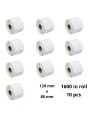Termosildid 120mm x 80mm, 76 mm, 1600 tk rullis, 10tk