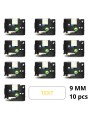 Brother TZe-224 TZe224 etikečių juosta kasetė Dore analoginė set 10 vienetų