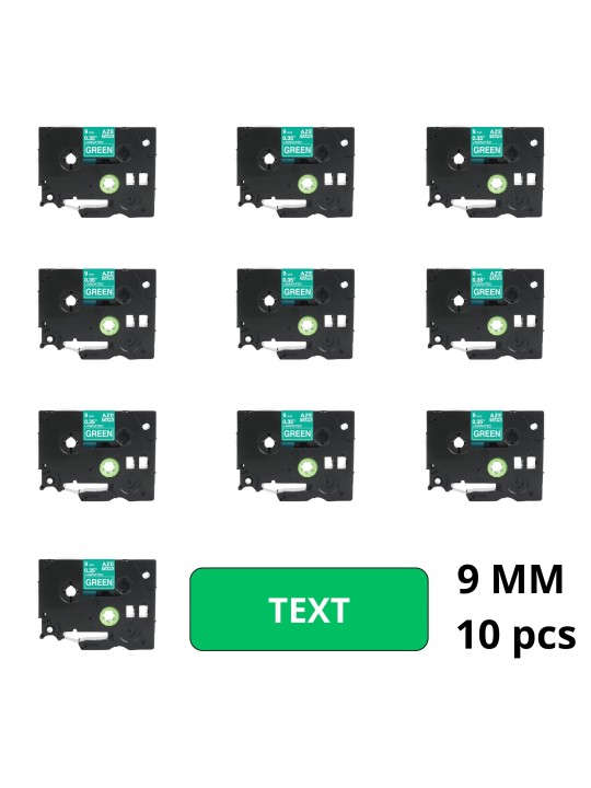 Brother TZe-725 TZe725 label tape Dore compatible set 10 pcs
