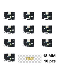 Brother Tze-144 TZe144 etikečių juosta kasetė Dore analoginė set 10 vienetų