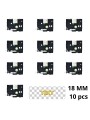 Brother Tze-144 TZe144 label tape Dore compatible set 10 pcs