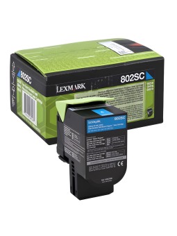 Lexmark toonerkassett 80C2SC0 Cyan