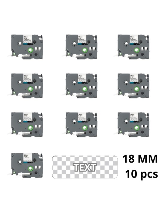 Brother TZe-145 TZe145 label tape Dore compatible set 10 pcs