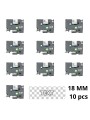 Brother TZe-145 TZe145 label tape Dore compatible set 10 pcs