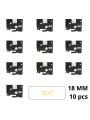 Brother TZe-244 TZe244 etikettinauha Dore analoginen set 10 kpl