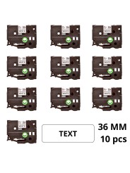 Brother TZE-S261 TZES261 label tape Dore compatible set 10 pcs