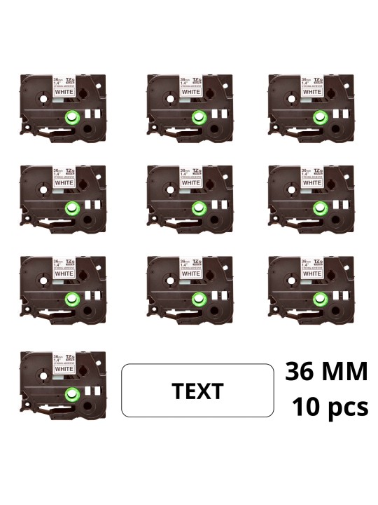Brother TZE-S261 TZES261 label tape Dore compatible set 10 pcs Brother TZE-S261 TZES261 label tape Dore compatible set 10 pcs