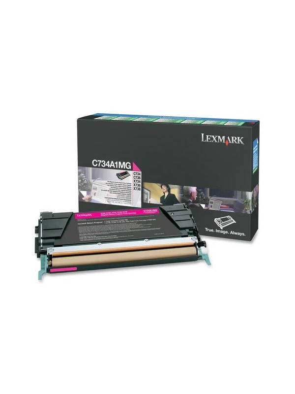 Lexmark tooner C734A1MG Magenta