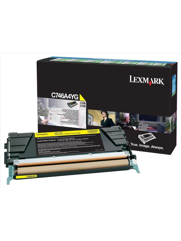 Lexmark tooner C746A1YG Yellow Lexmark tooner C746A1YG Yellow