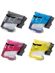 Brother LC-527 LC527 ink cartridge Dore compatible, 4 pcs