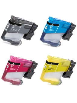 Brother LC-527 LC527 ink cartridge Dore compatible, 4 pcs