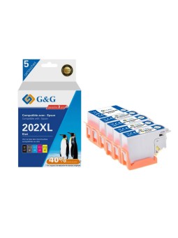 Epson 202XL T02G BK/PBK/C/M/Y rašalinės kasetės G&G suderinamos