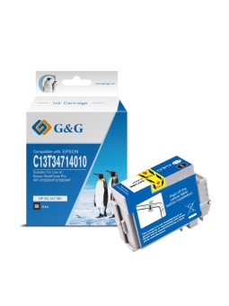 Epson 34XL T3471 C13T34714010 BK чернильный картридж G&G совместимый
