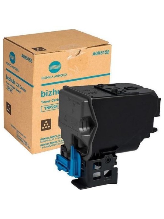 Tooner Konica Minolta Картридж TNP22K TNP-22K A0X5152 Black