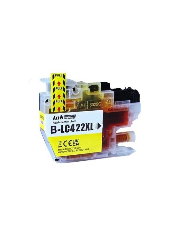 Brother LC-422XLY LC422XLY tintes kasetne Dore saderīga