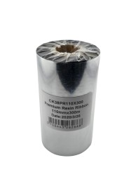 Premium Resin 110mm x 300m Thermal Transfer Ribbon 25mm core