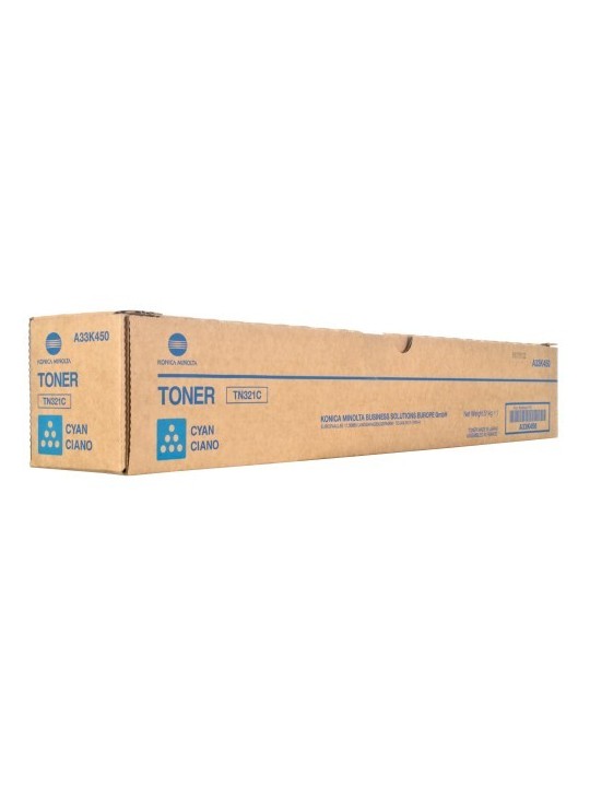 Konica Minolta TN-321C TN321C A33K45G Cyan toner