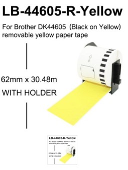 Brother DK-44605 DK44605 62mm x 30480mm Thermal Paper Labels Dore manufacturer