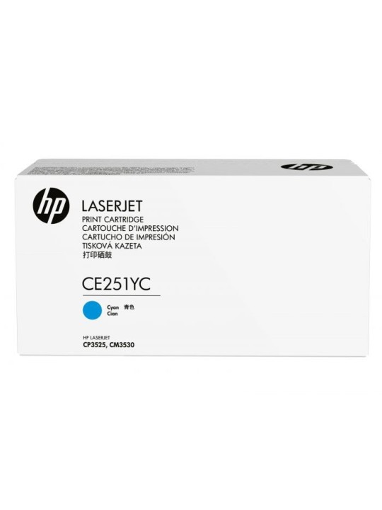 HP 504A CE251YC toner