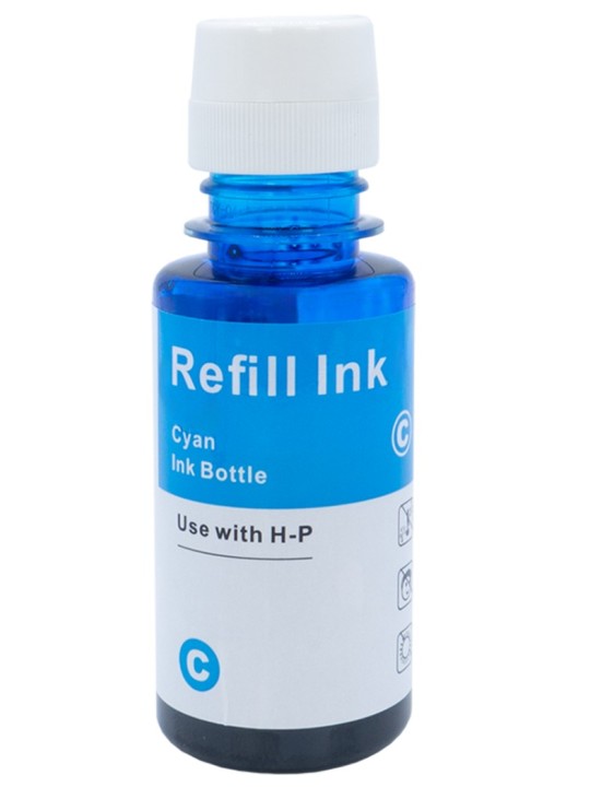 Dore ink HP GT52 M0H54AE, Canon GI-51 C, 4546C001, GI51 Cyan