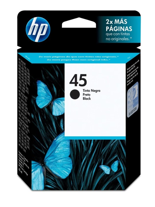 HP 45A 51645AE ink black