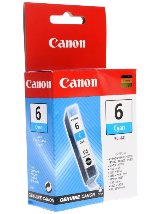 Ink cartidge originaal Canon BCI-6C BCI 6C BCI-5C BCI 5C Cyan