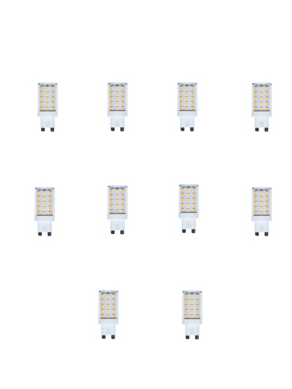 G9 bulb 4,8W 528lm WW EUROBELEUCHTUNG, 10 pcs