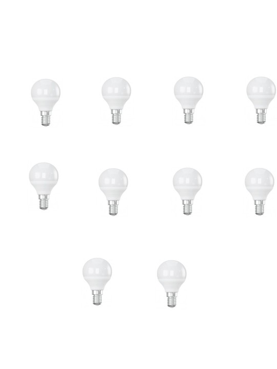 E14 G45 bulb 5W 800lm DW EUROBELEUCHTUNG, 10 pcs