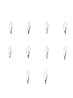 E14 C37 bulb 5W 800lm WW EUROBELEUCHTUNG, 10 pcs
