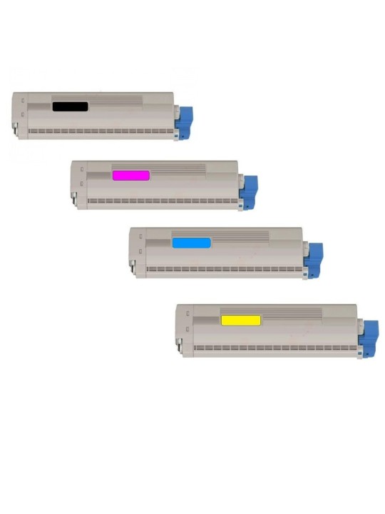 OKI MC853 MC873 MC883 458628 laserkasetti Dore yhteensopiva 4 kpl