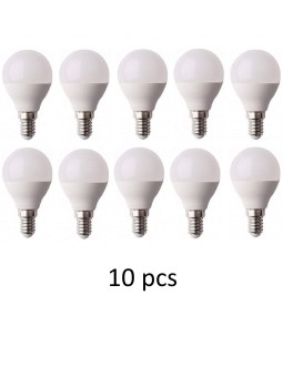 Bulb E14 G45 5W 4000K, 10 pcs