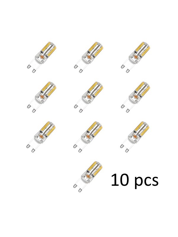 Spuldze G9 7W 230V WW 2500-3000K, 10 gab
