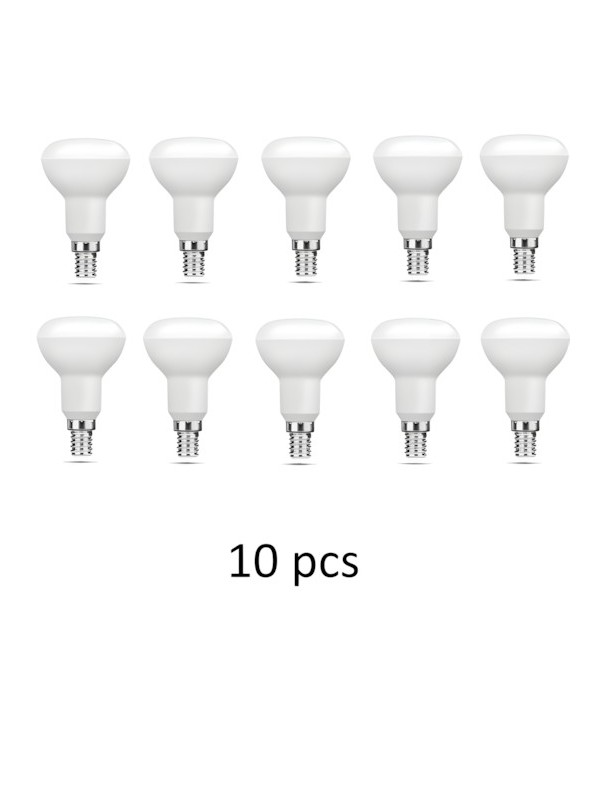 E14 R50 pirn 8W 1280lm DW EUROBELEUCHTUNG, 10 tk