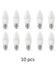 E14 C37 lemputė 5W 800lm DW EUROBELEUCHTUNG, 10 vnt