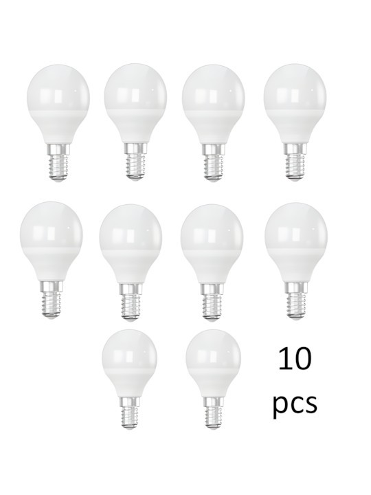 E14 G45 lemputė 5W 800lm WW EUROBELEUCHTUNG, 10 vnt