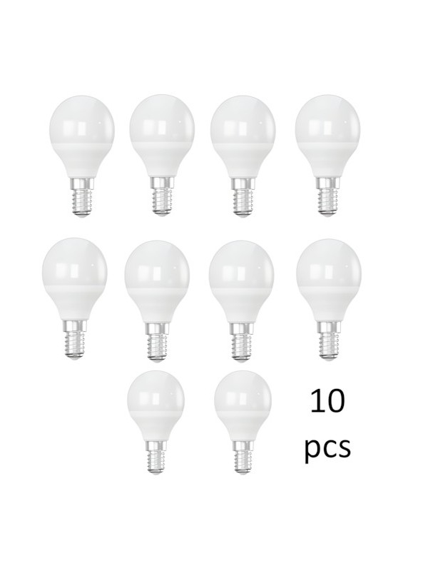 E14 G45 lemputė 5W 800lm WW EUROBELEUCHTUNG, 10 vnt
