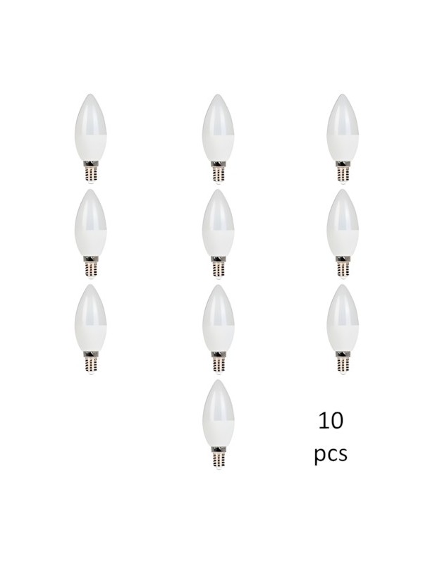 Lemputė E14 C37 7W DW 4000K, 10vnt