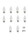 Bulb E27 C37 7W DW 4000K, 10 pcs