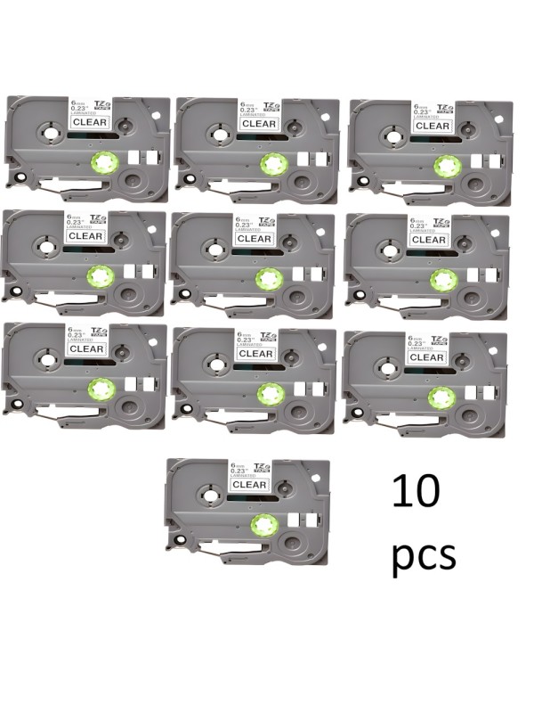 Brother TZe-111 TZe111 etikettinauha Dore analoginen, 10 kpl